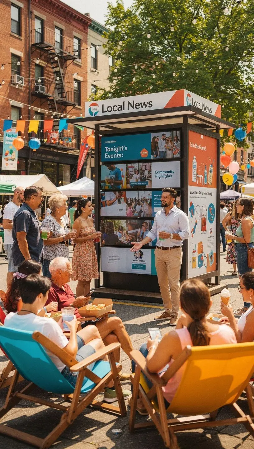 Guide to organizing interactive local events.